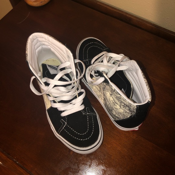🛑SOLD ON MERCARI🛑 Astrology Zodiac Sign Vans Sk8-hi hightops - Picture 3 of 6